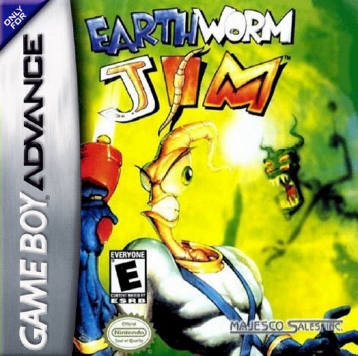 Earthworm Jim Cover Art