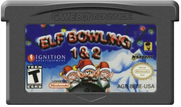 Elf Bowling 1 & 2 Cartridge