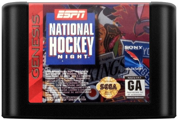 ESPN National Hockey Night Cartridge