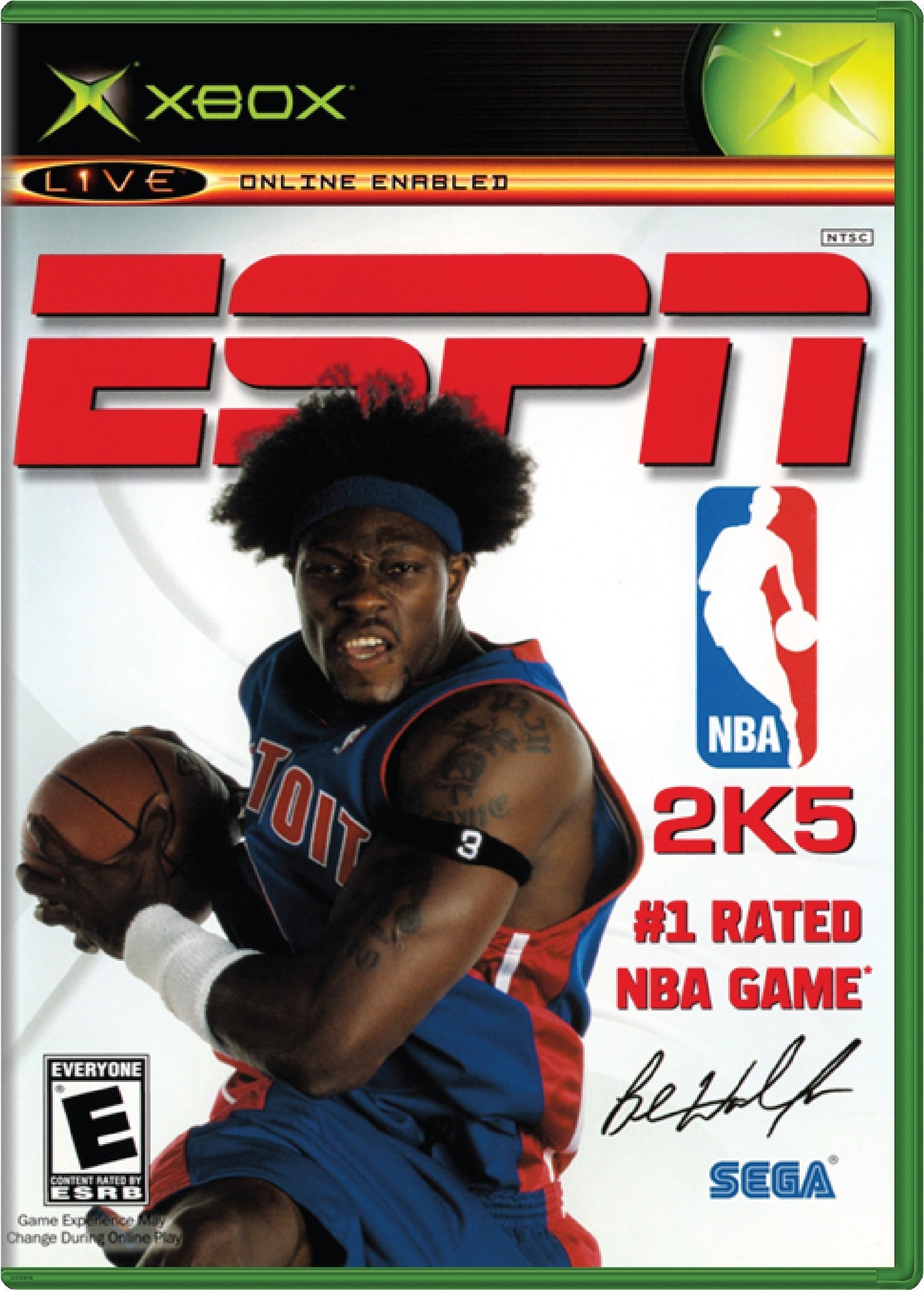 ESPN NBA 2K5 Cover Art