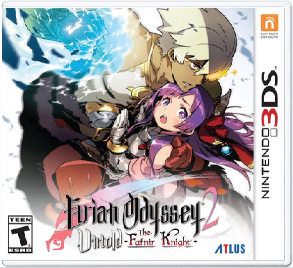 Etrian Odyssey 2 Untold The Fafnir Knight Cover Art