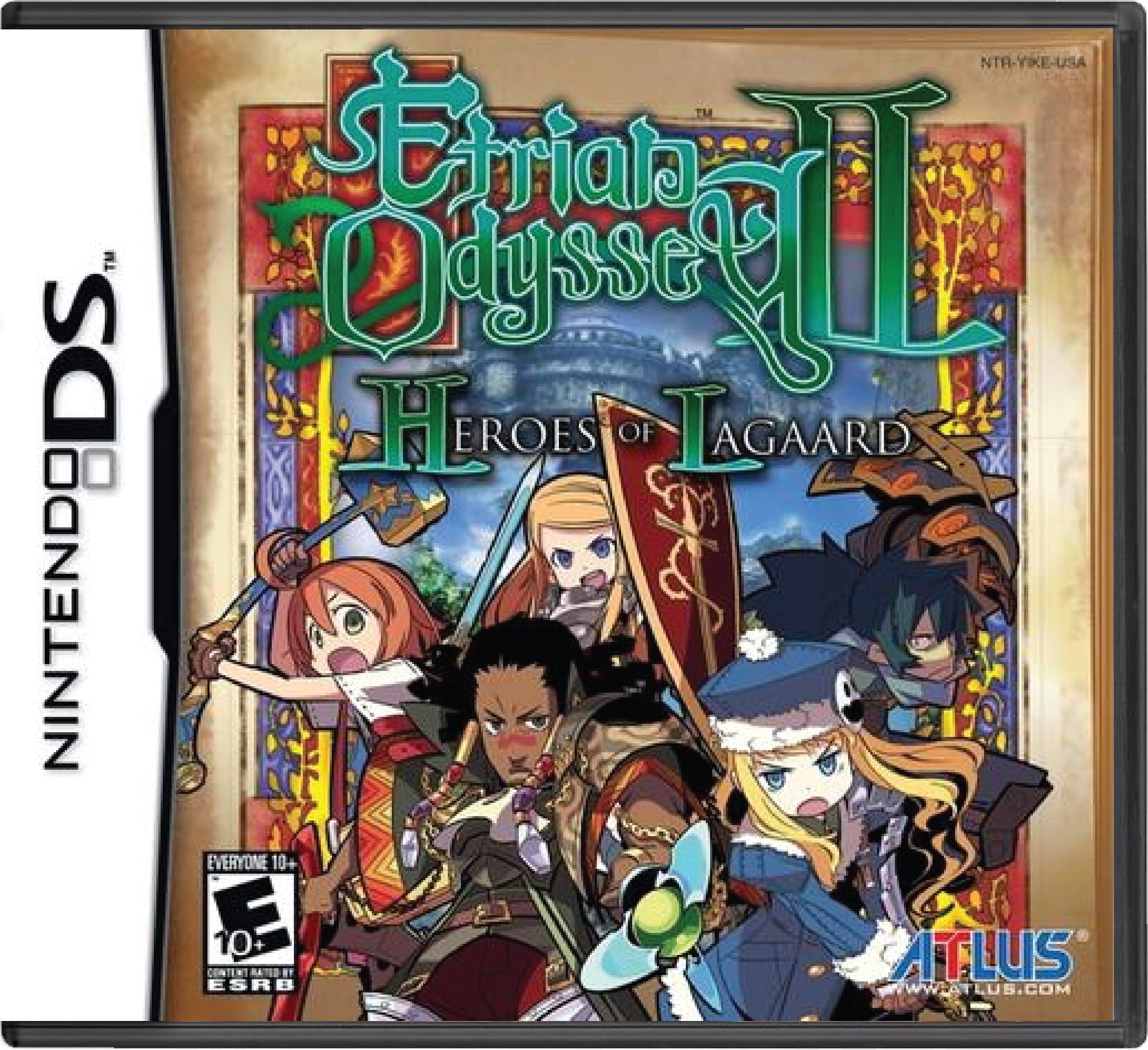 Etrian Odyssey II Heroes of Lagaard Cover Art