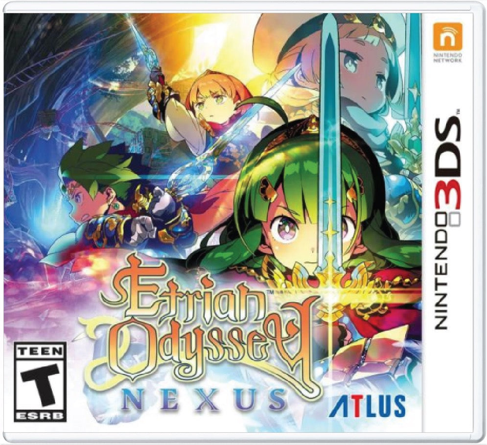 Etrian Odyssey Nexus Cover Art