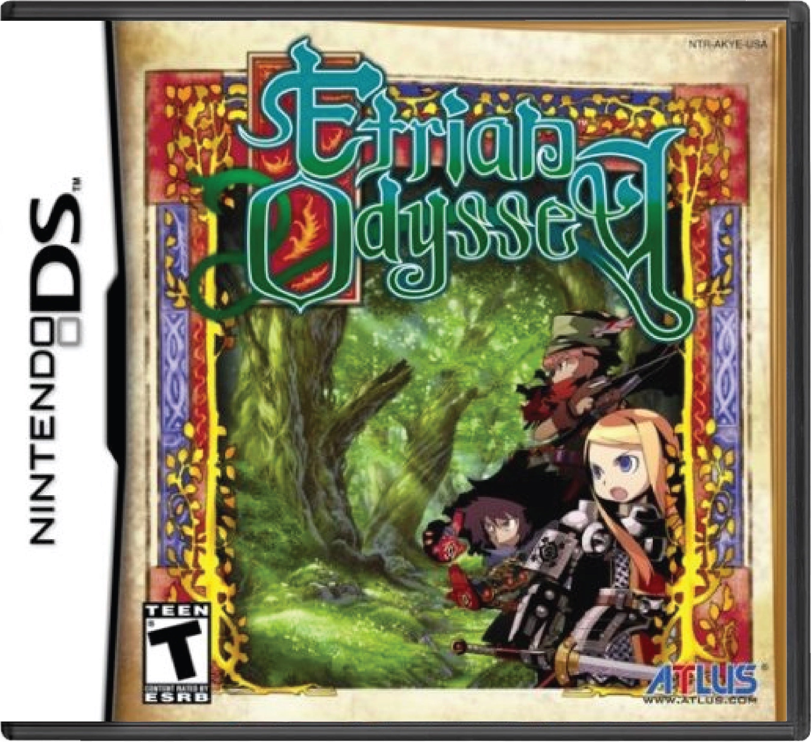 Etrian Odyssey Cover Art