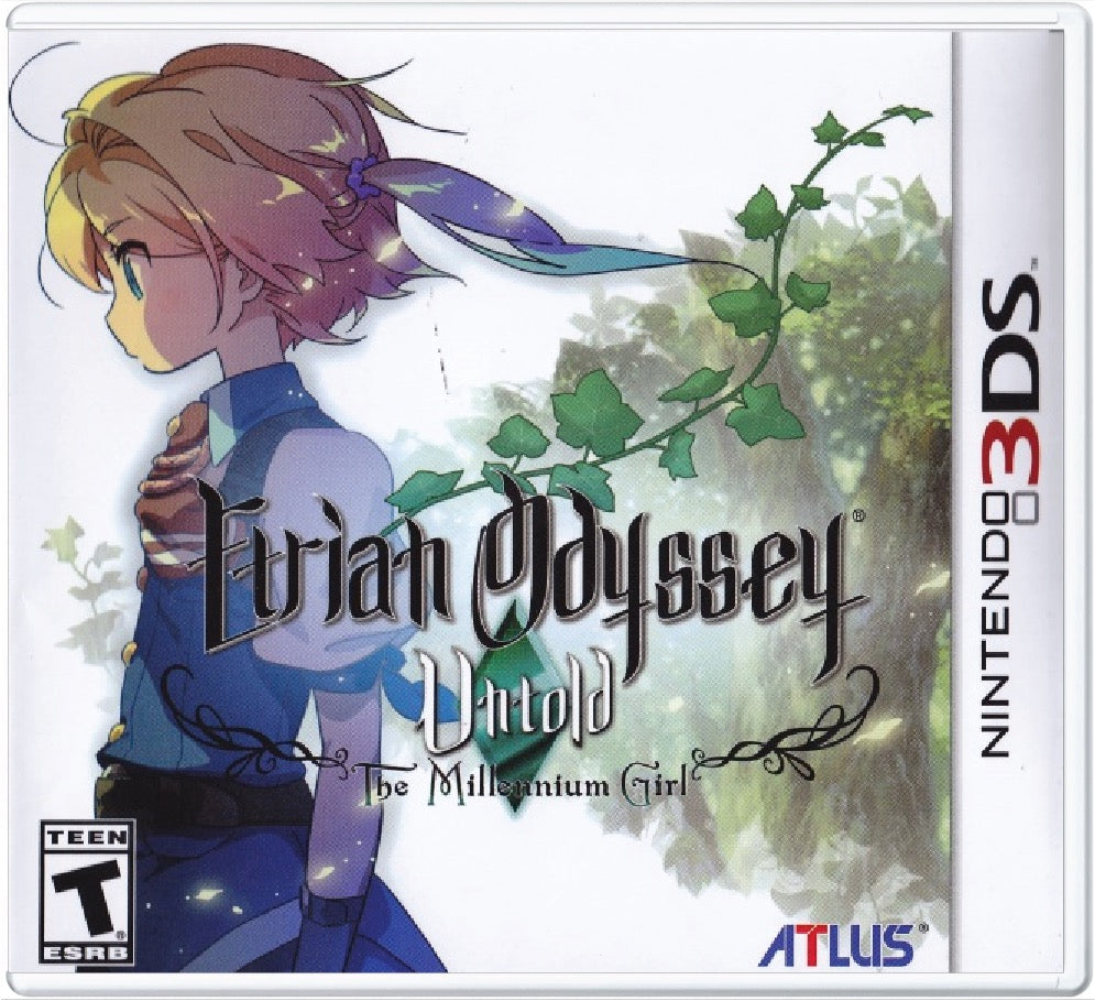 Etrian Odyssey Untold The Millennium Girl Cover Art