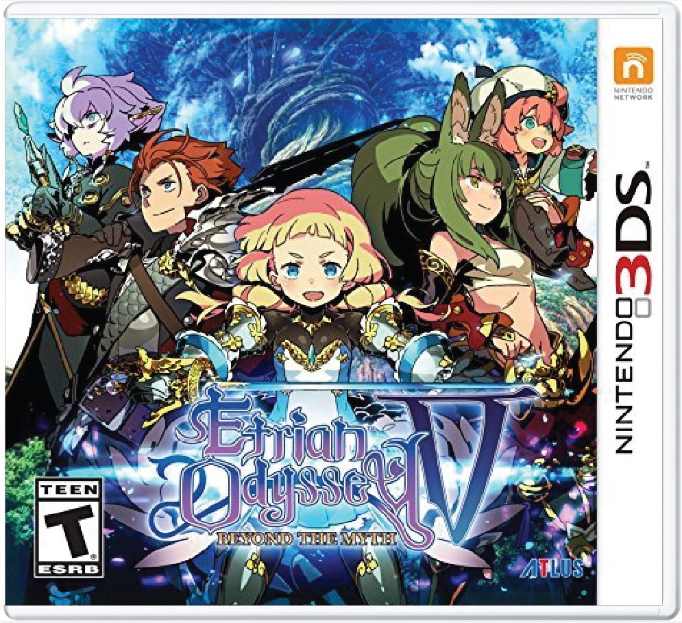 Etrian Odyssey V Beyond The Myth Cover Art