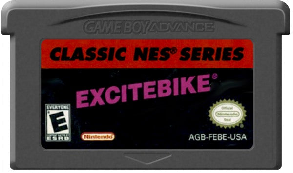 Excitebike Classic NES Series Cartridge