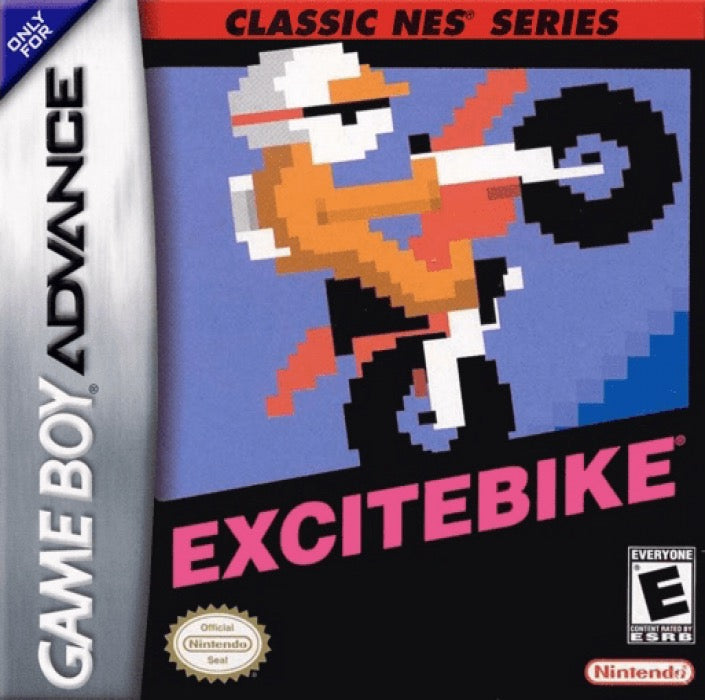 Excitebike Classic NES Series Cover Art