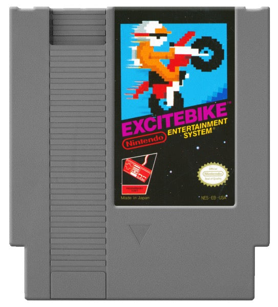 Excitebike Cover Art and Product Photo