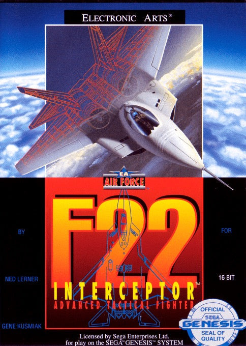 F-22 Interceptor Cover Art