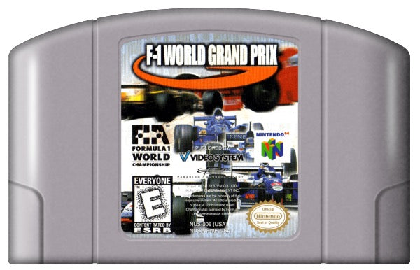 F1 World Grand Prix Cover Art and Product Photo
