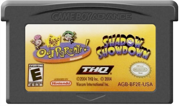 Fairly Odd Parents Shadow Showdown Cartridge