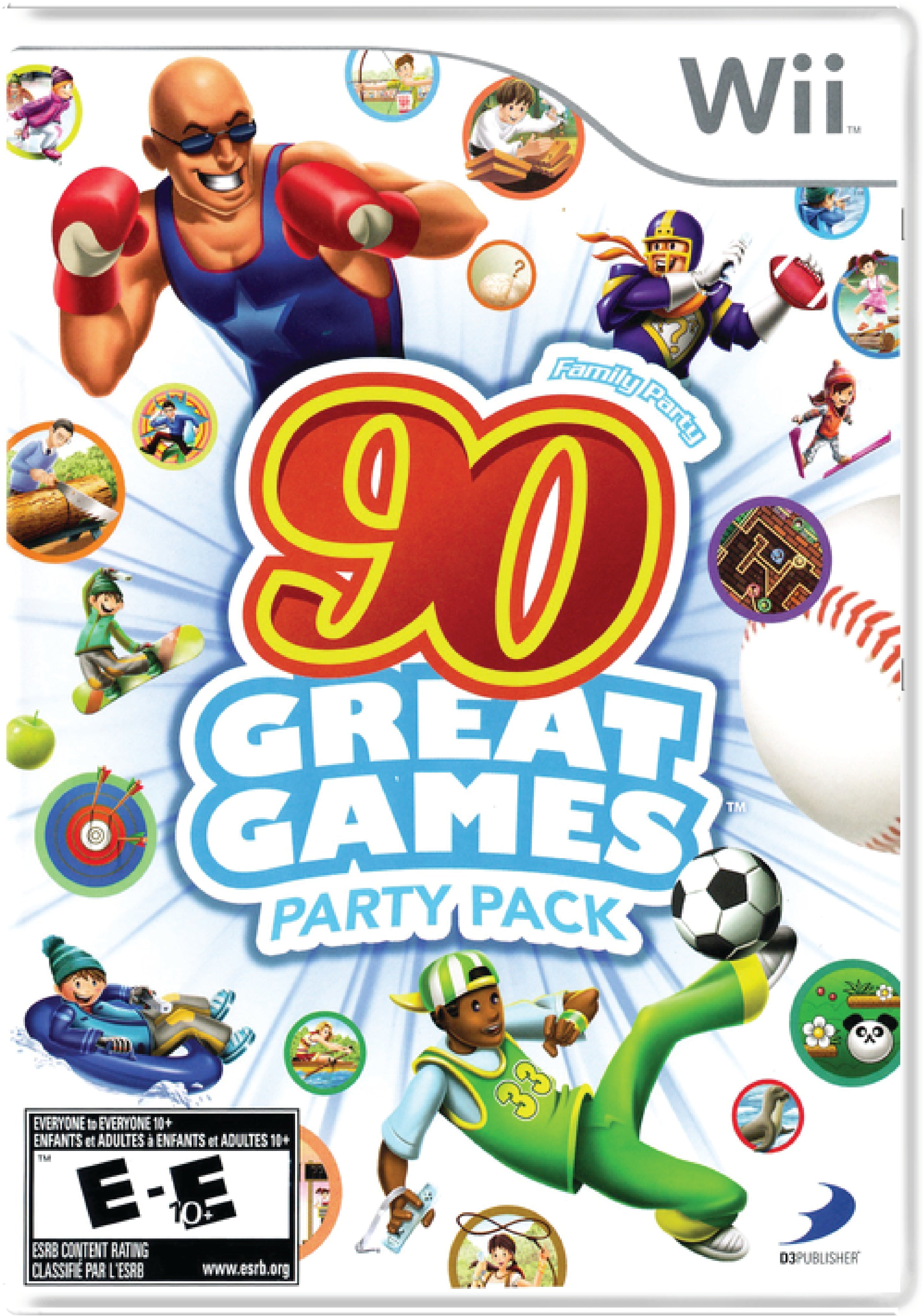 Family Party 90 Great Games Party Pack Cover Art