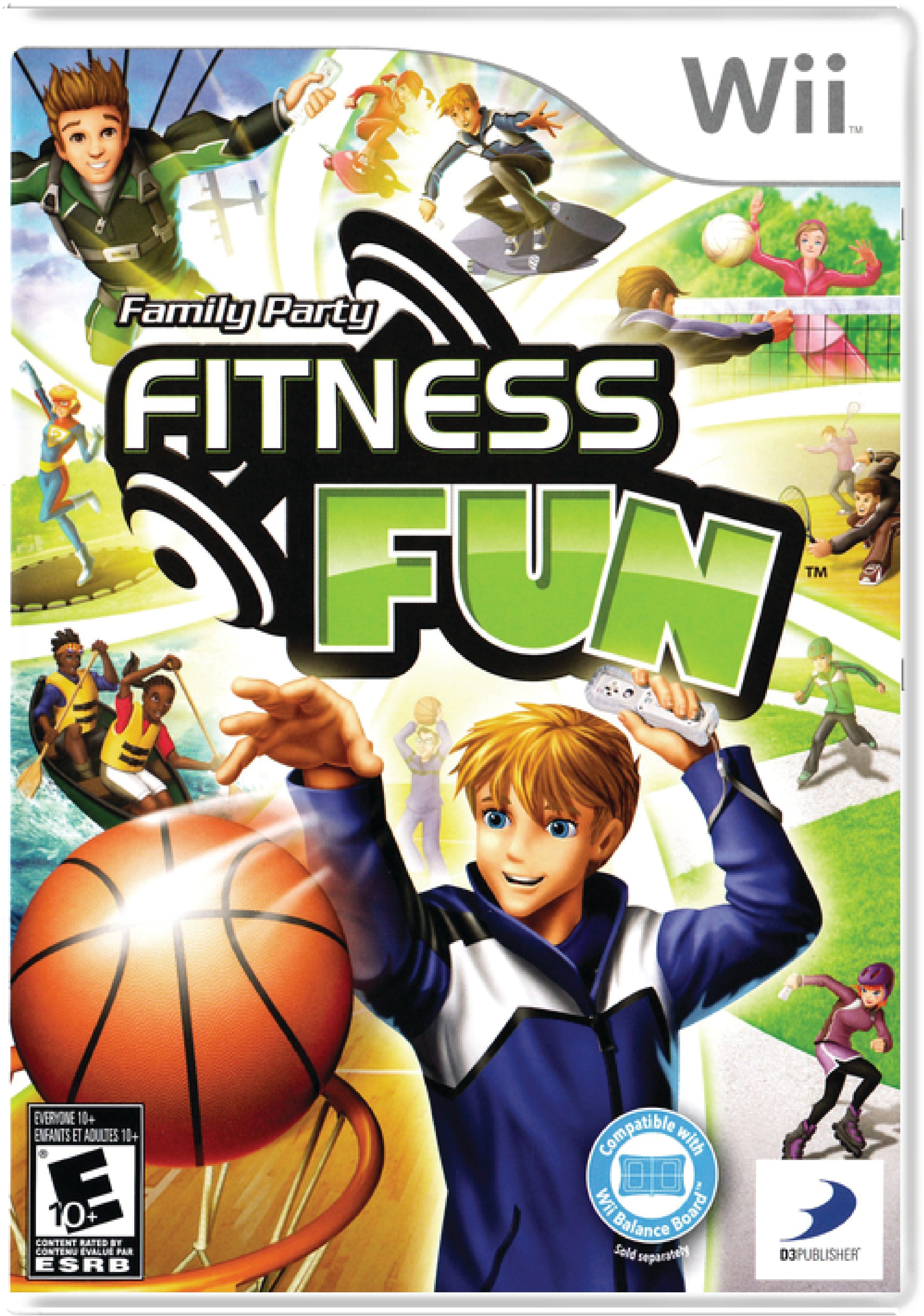 Family Party Fitness Fun Cover Art