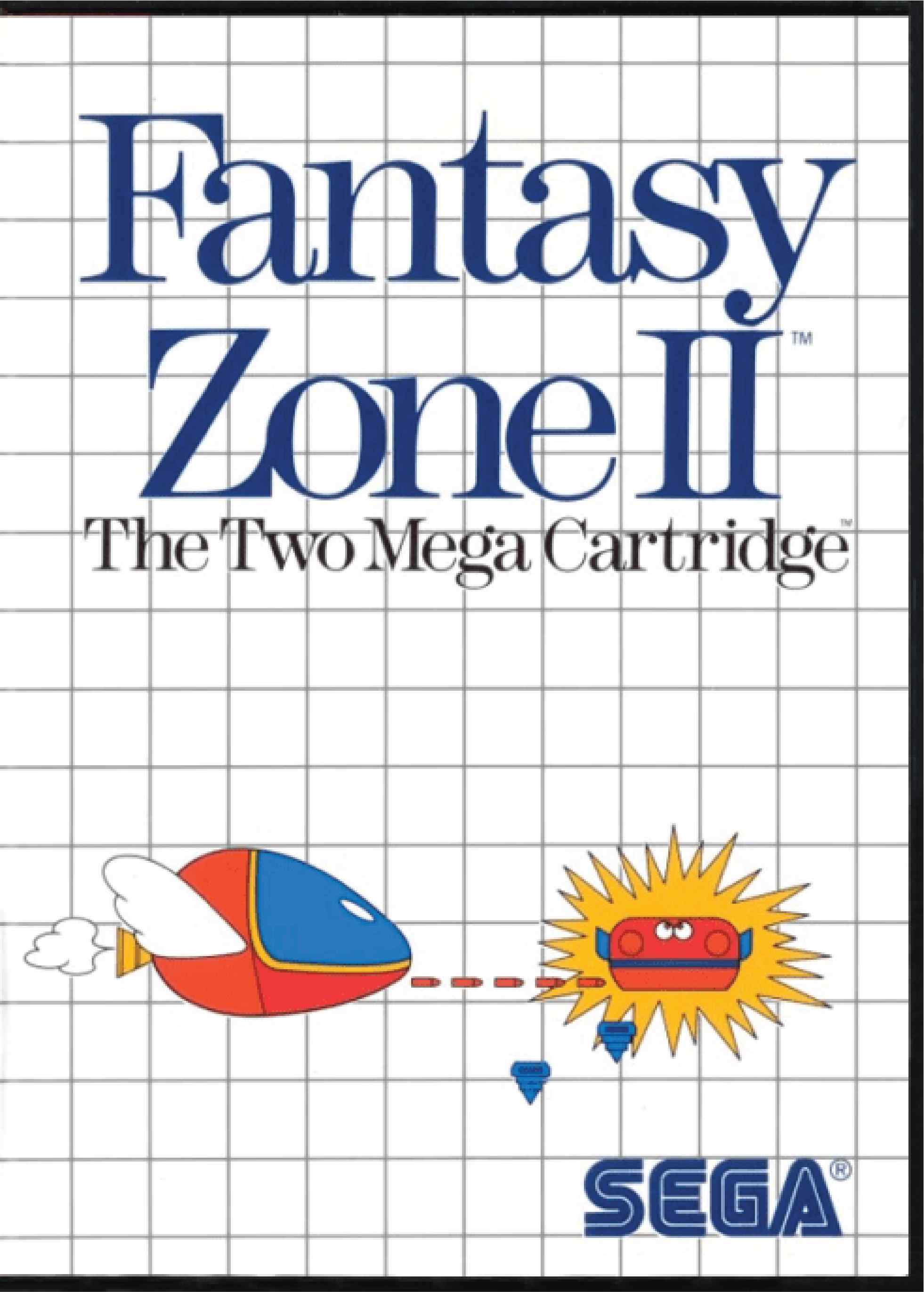 Fantasy Zone II Cover Art