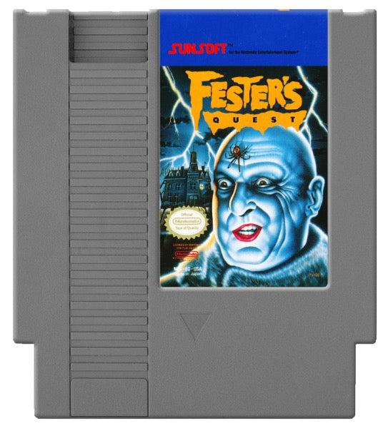 Festers Nes Fester's Quest for Nintendo NES | TVGC