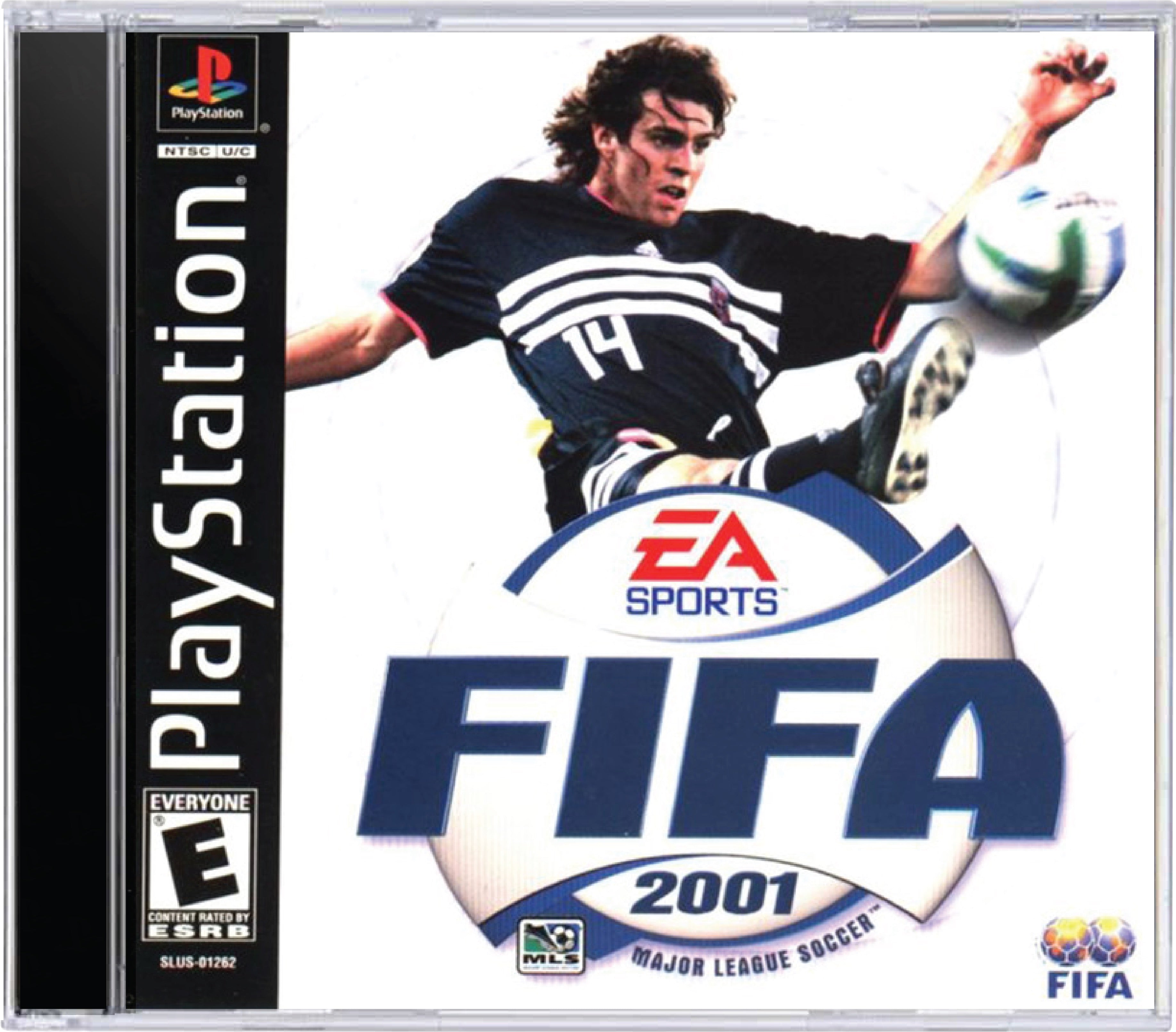FIFA 2001 Cover Art and Product Photo