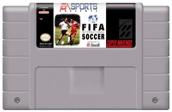 FIFA International Soccer Cartridge
