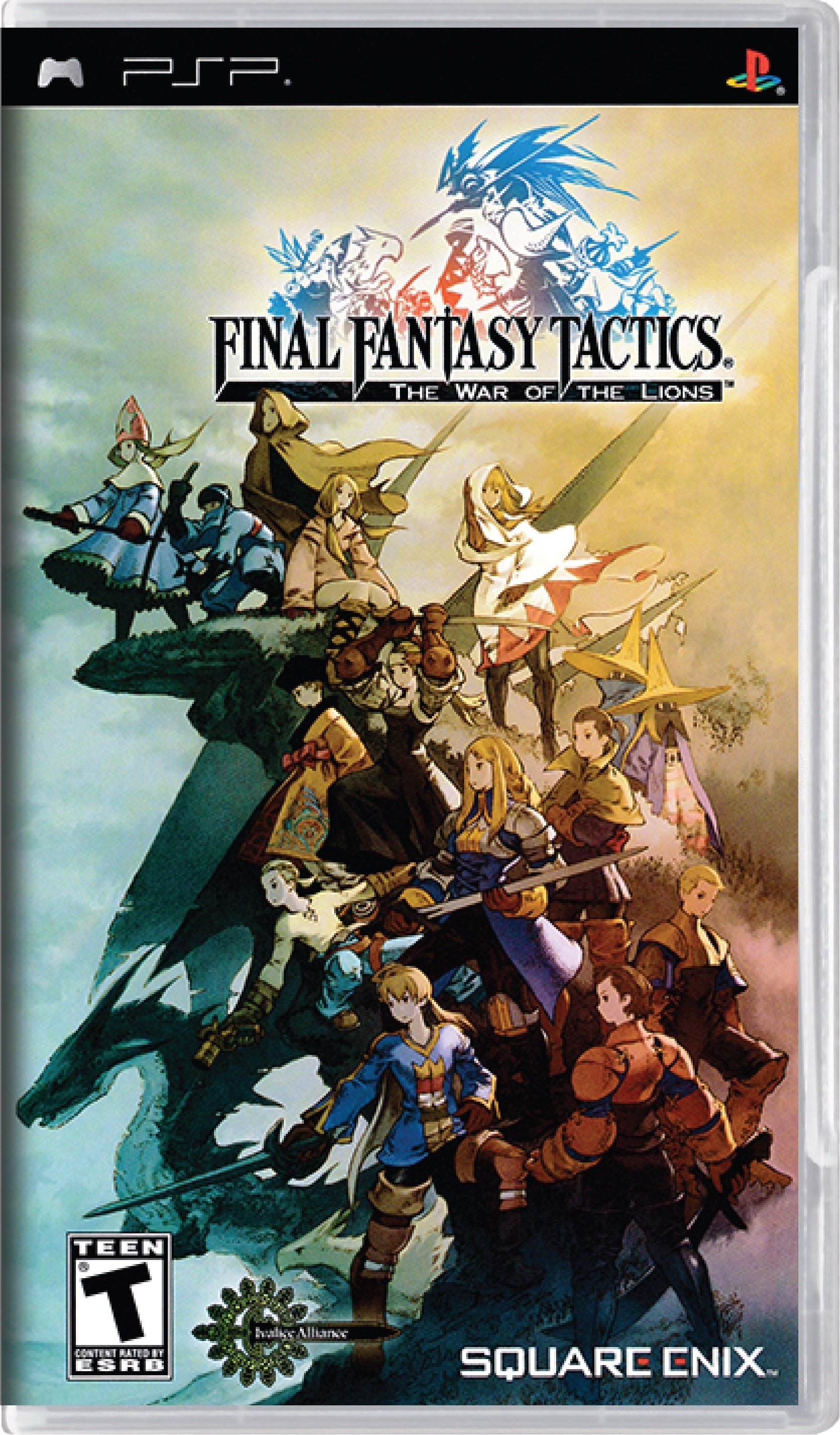 Final Fantasy Tactics The War of the Lions Cover Art