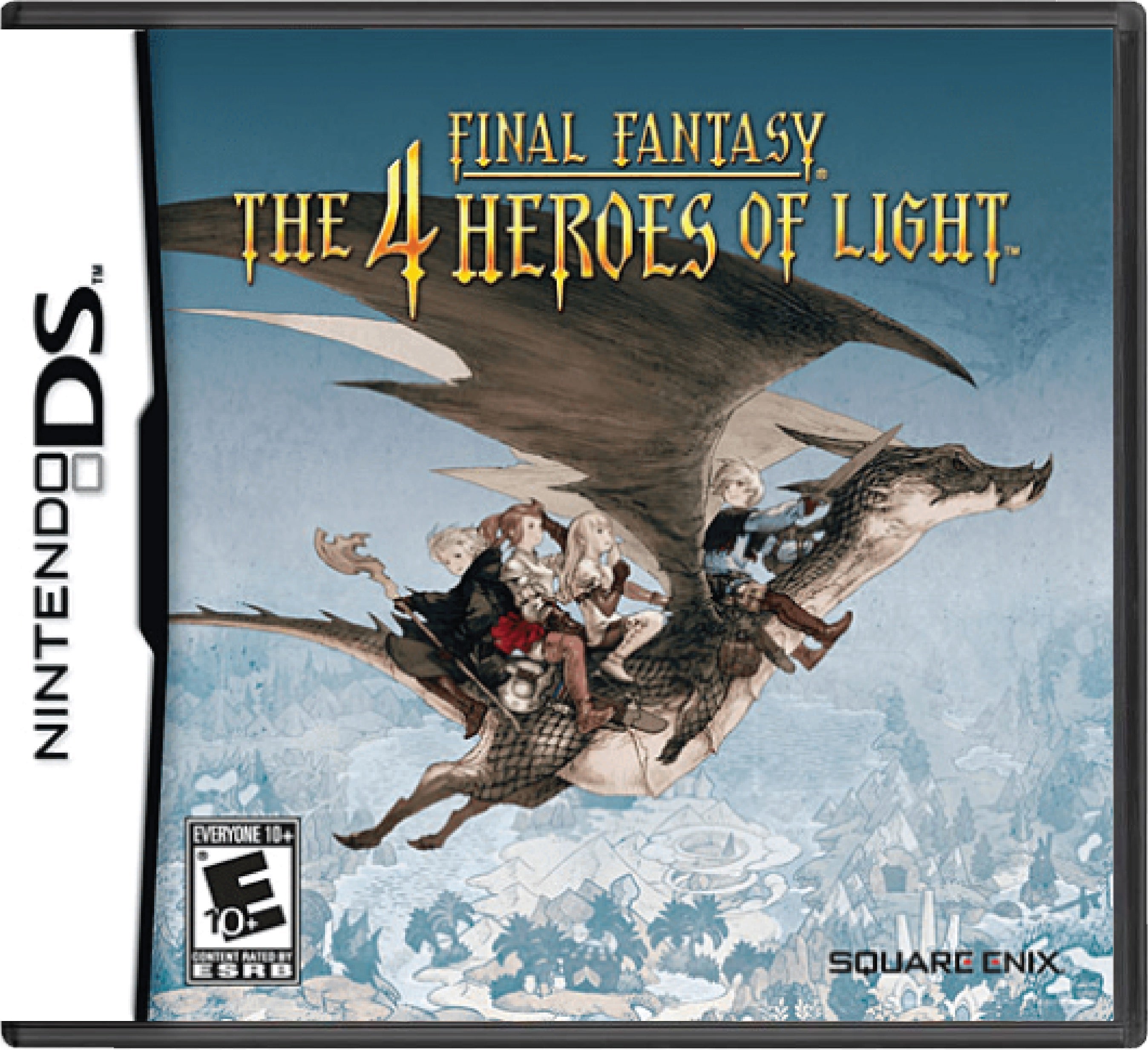 Final Fantasy The 4 Heroes of Light Cover Art