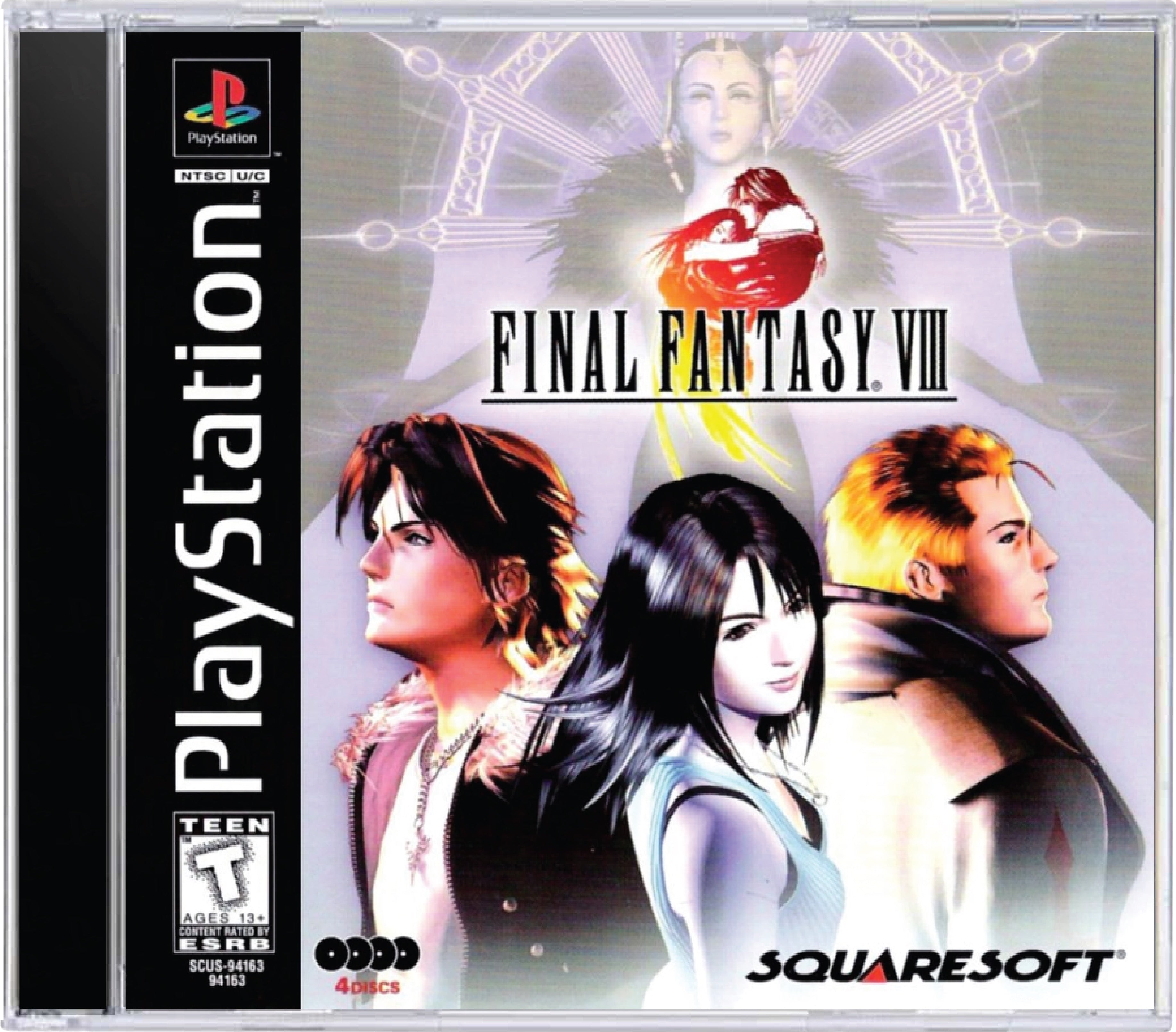 Final Fantasy VIII Cover Art and Product Photo