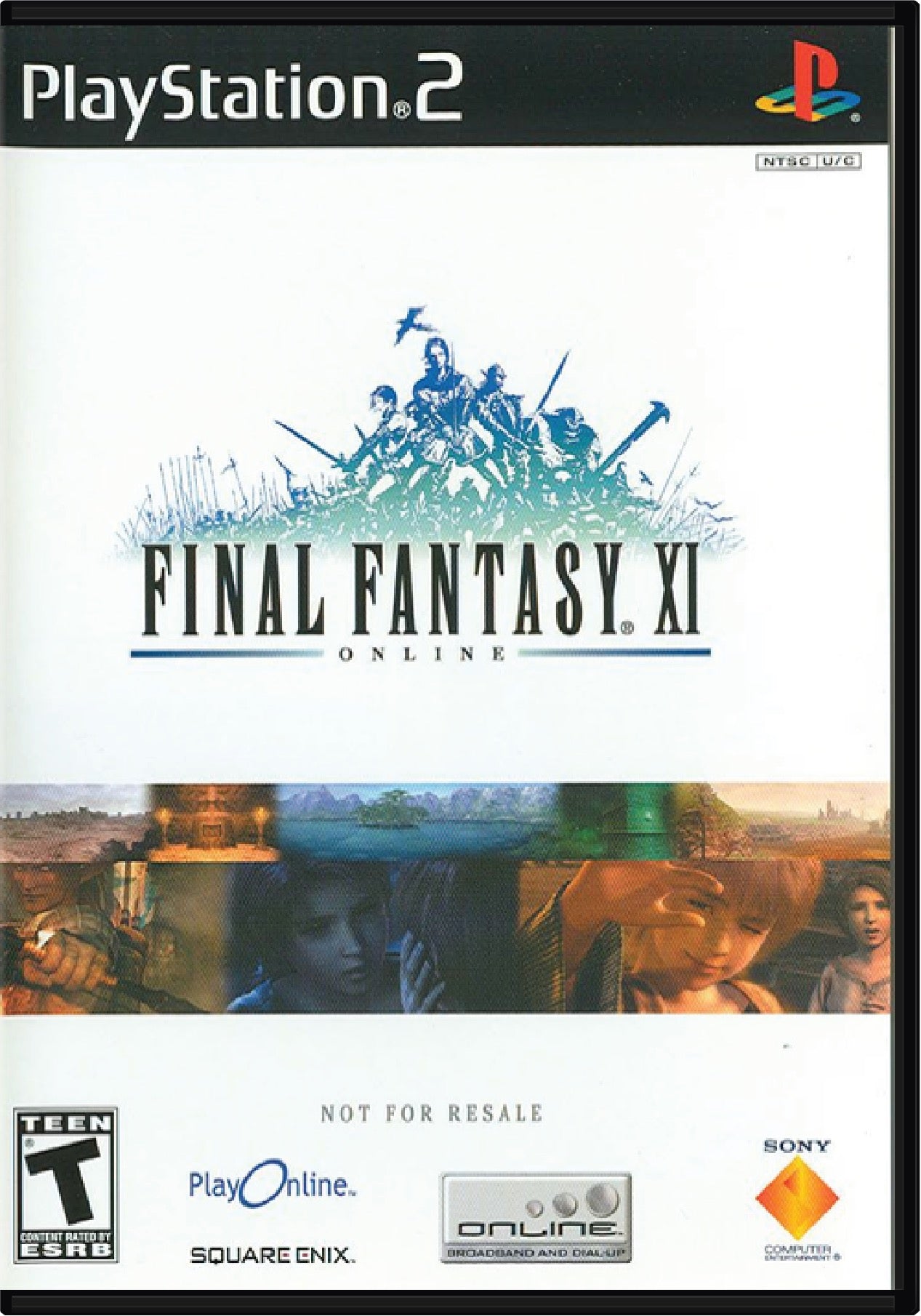 Final Fantasy XI Cover Art and Product Photo