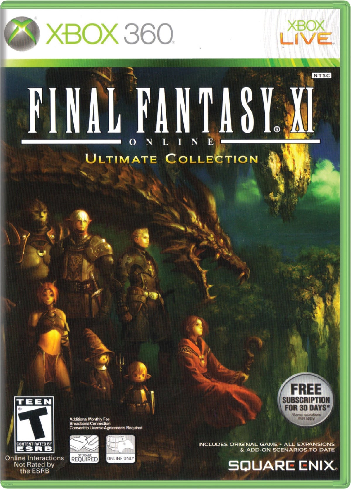 Final Fantasy XI Ultimate Collection for Microsoft Xbox 360 | TVGC
