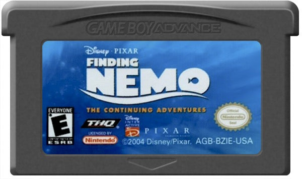 Finding Nemo The Continuing Adventures Cartridge