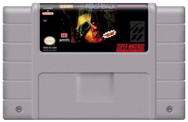 Flashback The Quest for Identity Cartridge