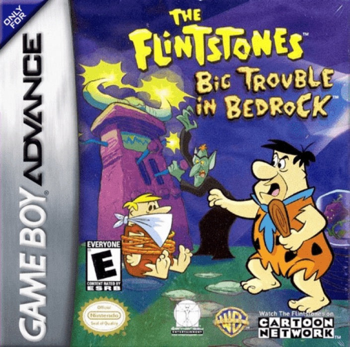 Flintstones Big Trouble in Bedrock Cover Art