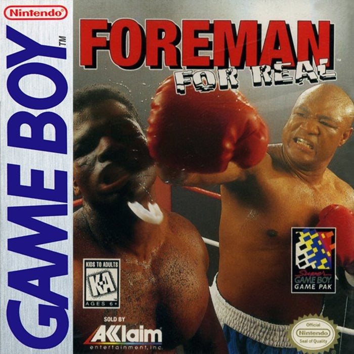 Foreman for Real Cover Art