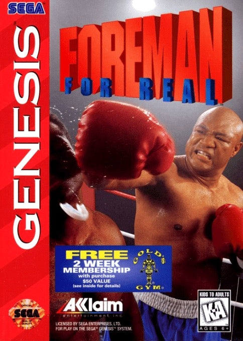 Foreman For Real Cover Art