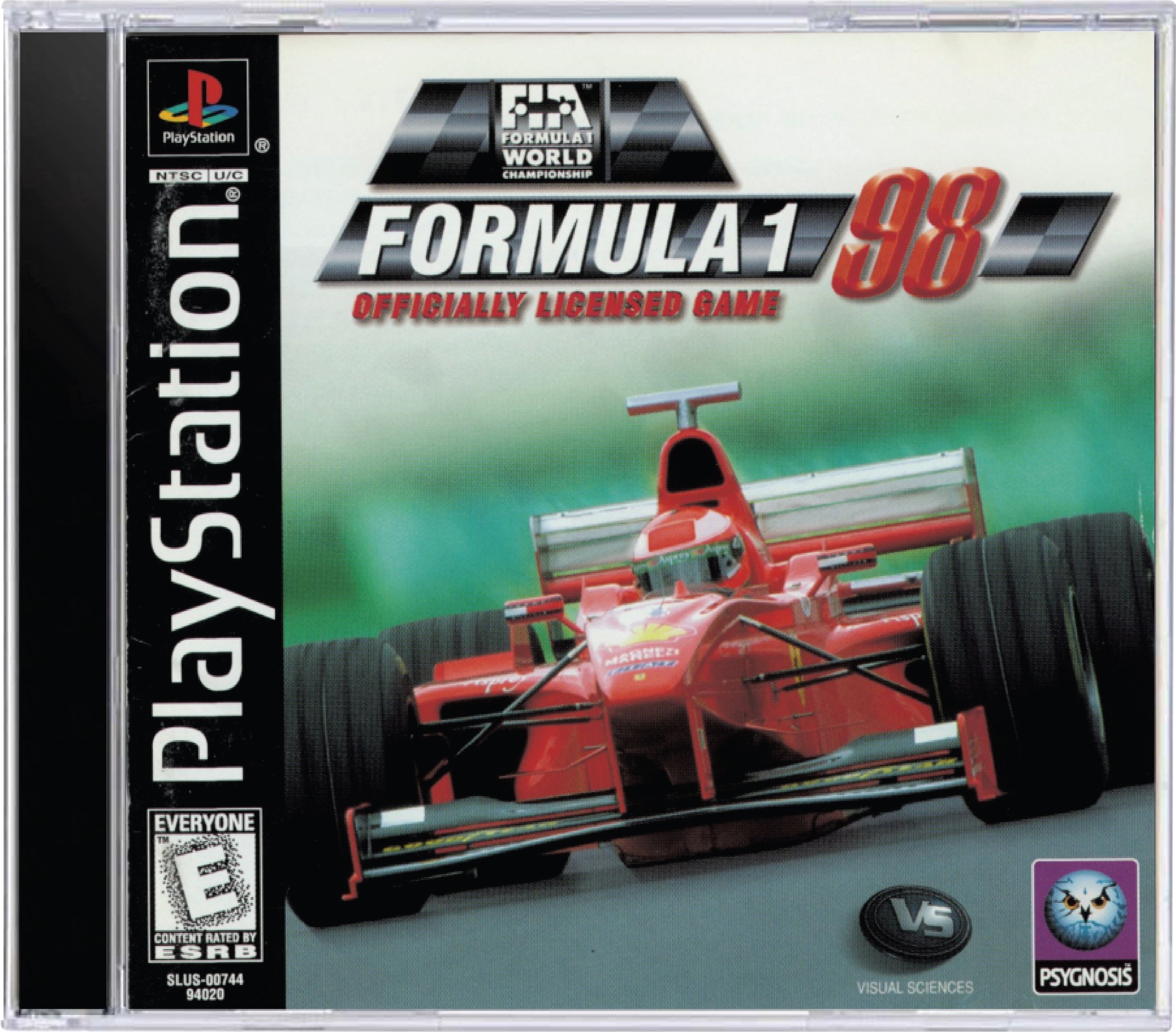 Formula 1 98 Cover Art and Product Photo