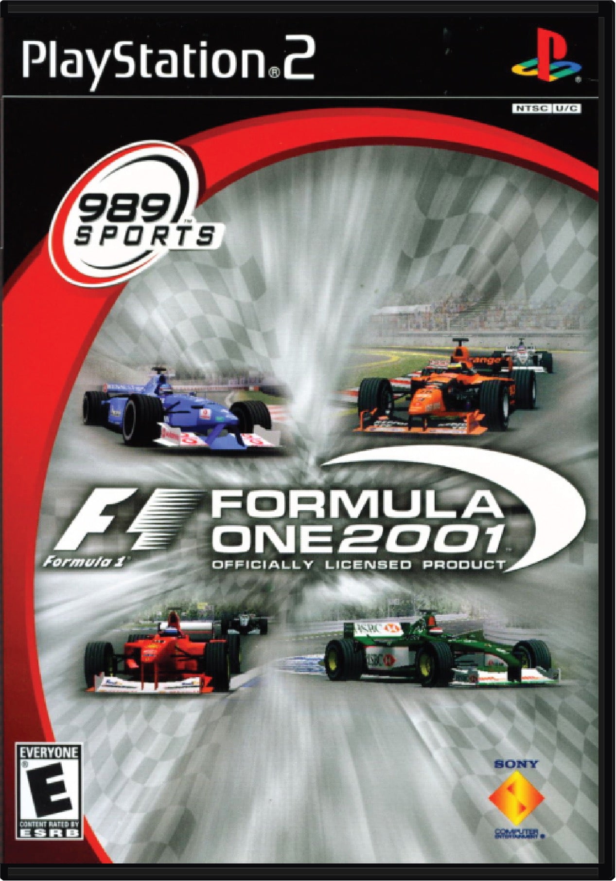 Formula One 2001 Cover Art and Product Photo