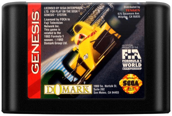 Formula One F1 Cartridge