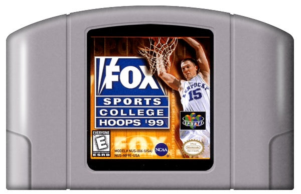 FOX Sports College Hoops 99 Cover Art and Product Photo