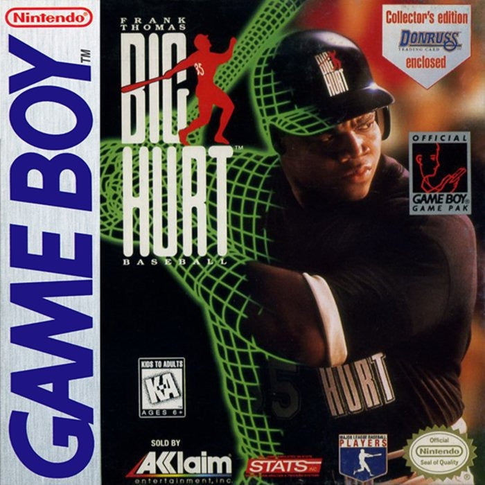 Frank Thomas Big Hurt Baseball Cover Art