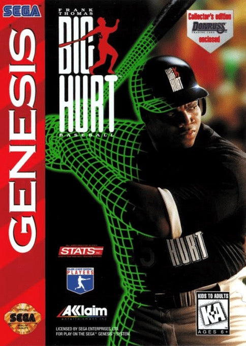 Frank Thomas Big Hurt Baseball Cover Art