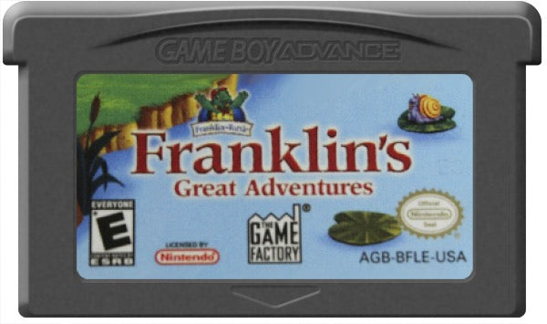 Franklin's Great Adventures Cartridge