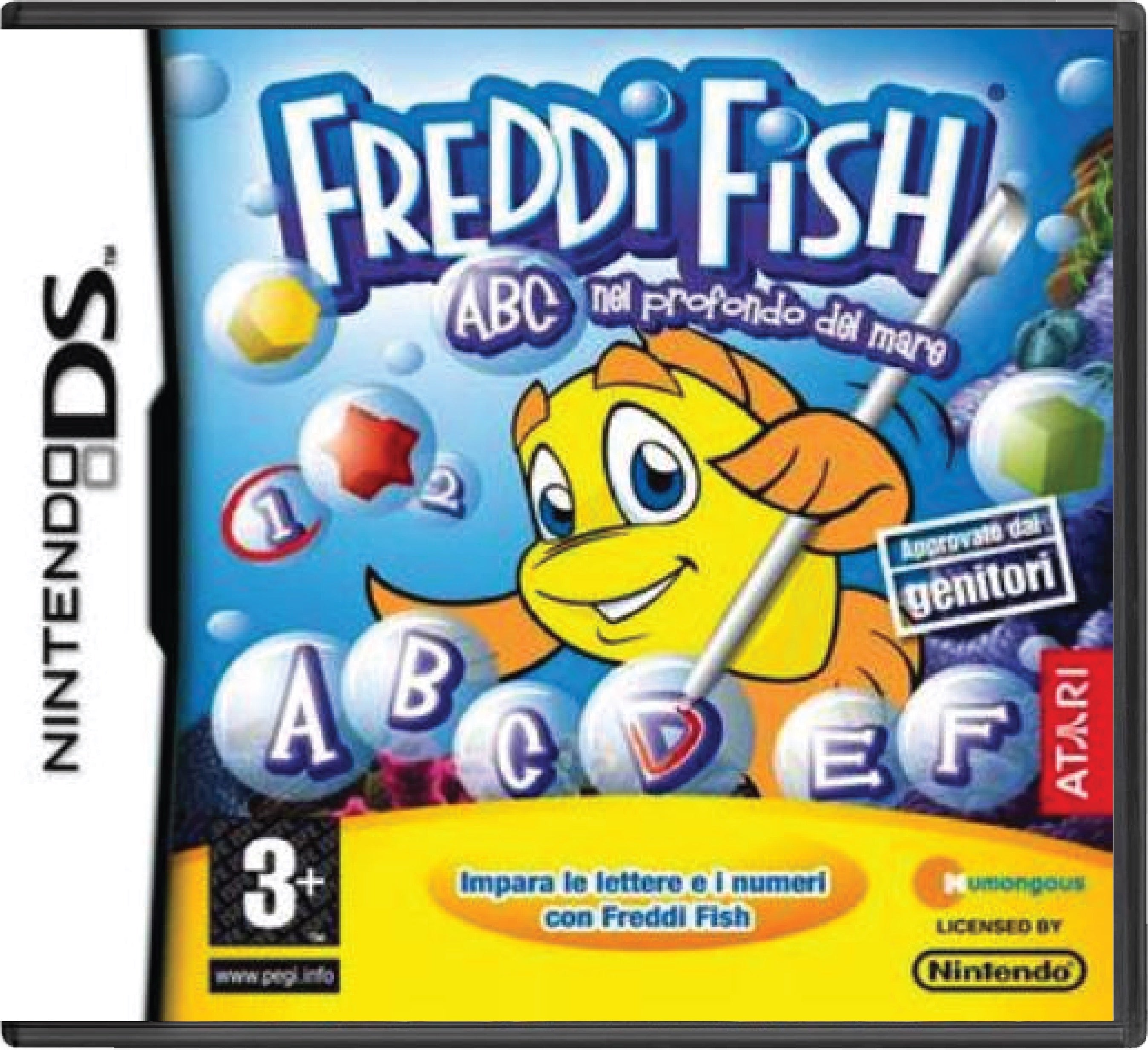 Freddi Fish ABC Under The Sea Cover Art