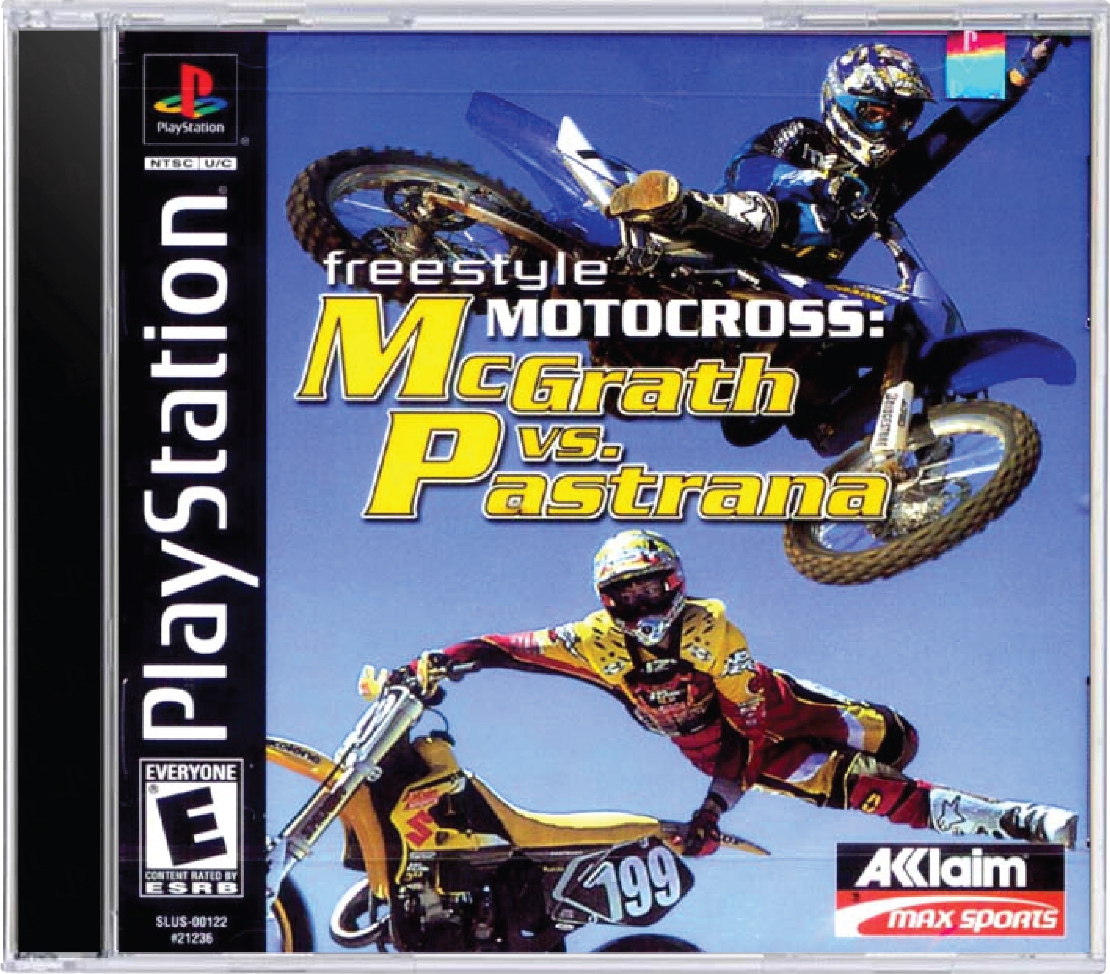 Freestyle Motorcross McGrath vs. Pastrana Cover Art and Product Photo