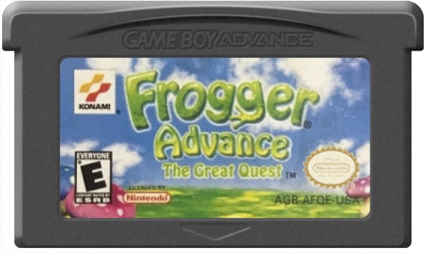 Frogger Advance The Great Quest Cartridge