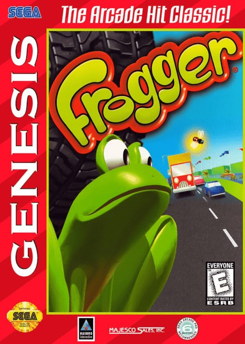Frogger Cover Art