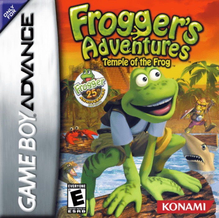 Froggers Adventures Temple of Frog Cover Art