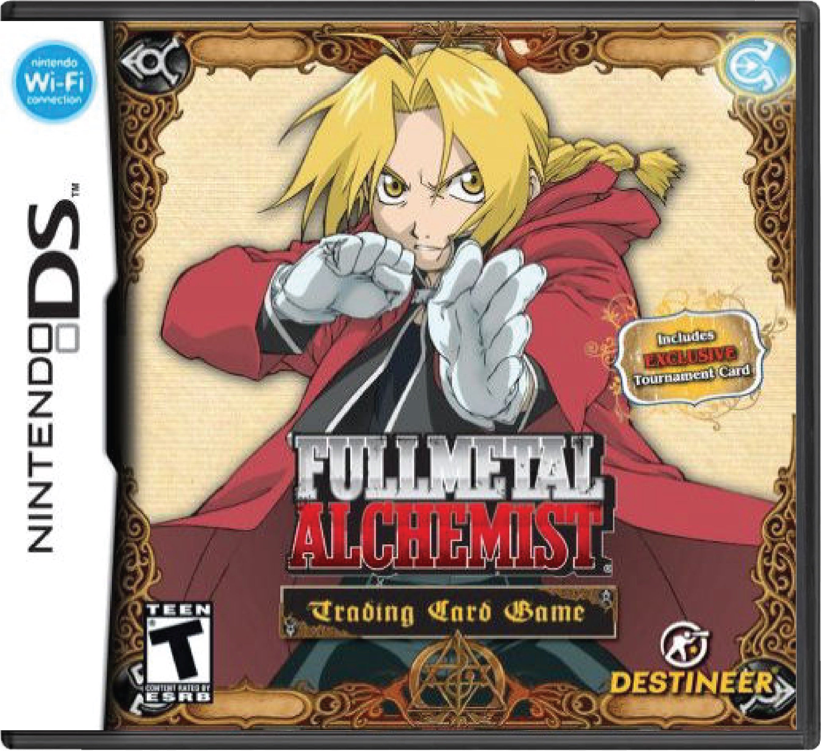 Fullmetal Alchemist Trading Card Game Cover Art