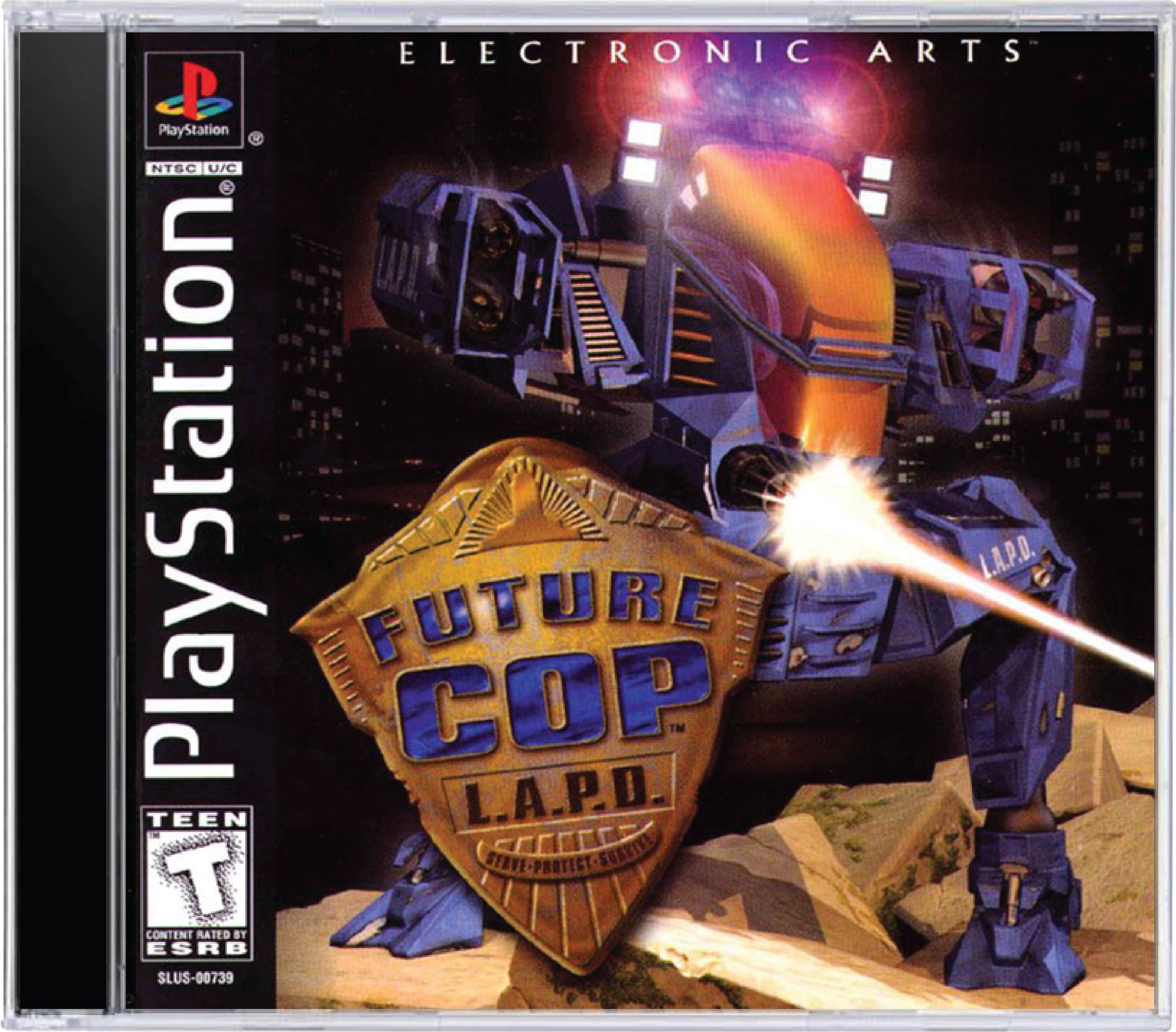 Future Cop LAPD Cover Art and Product Photo