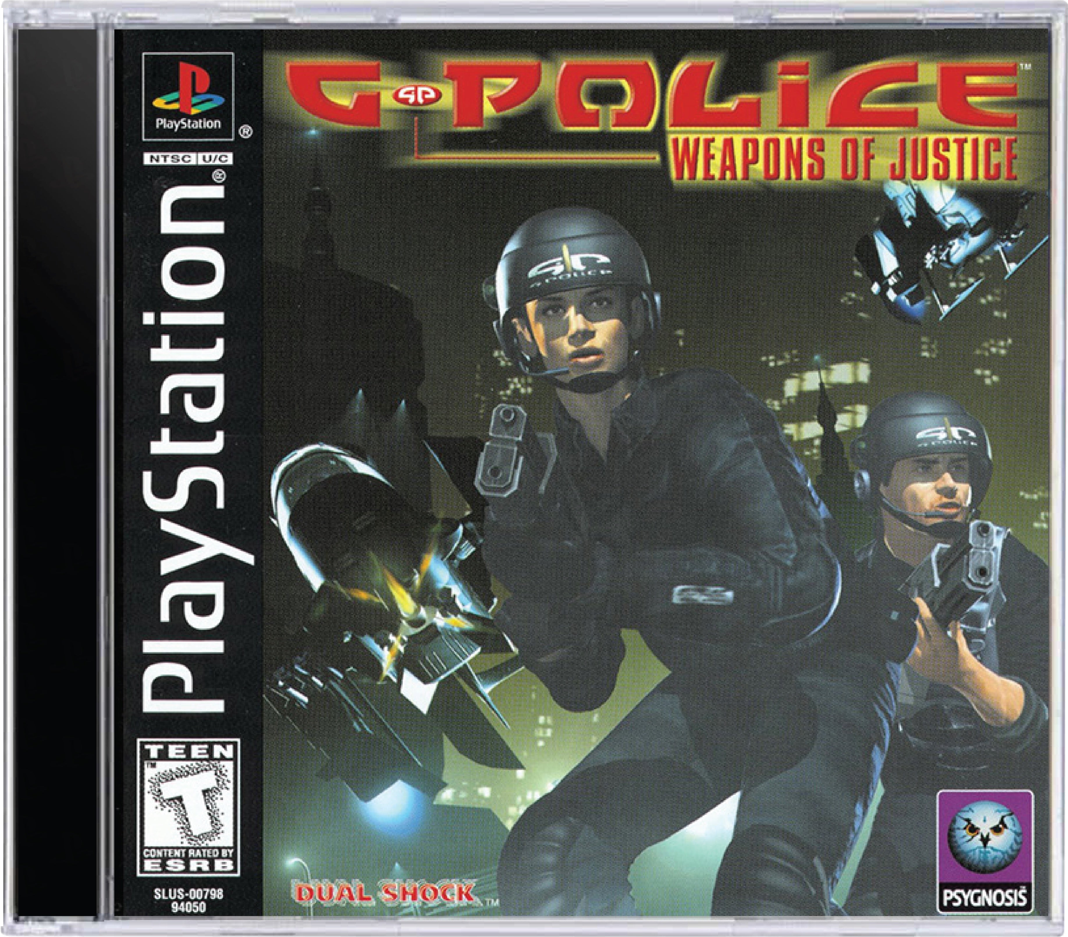G-Police Weapons of Justice Cover Art and Product Photo
