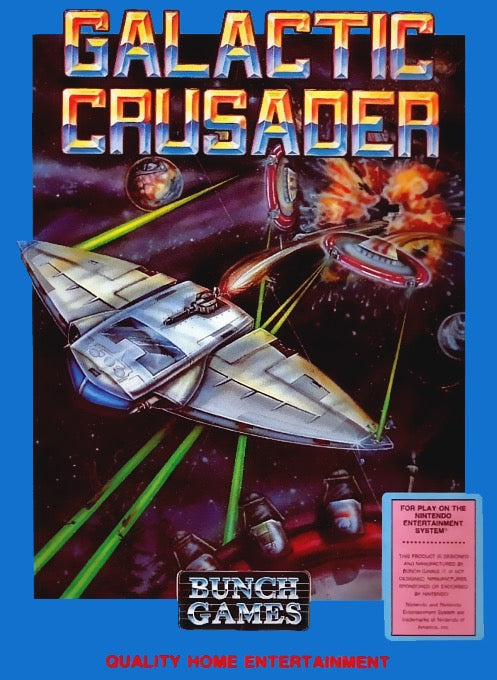 Galactic Crusader Cover Art and Product Photo