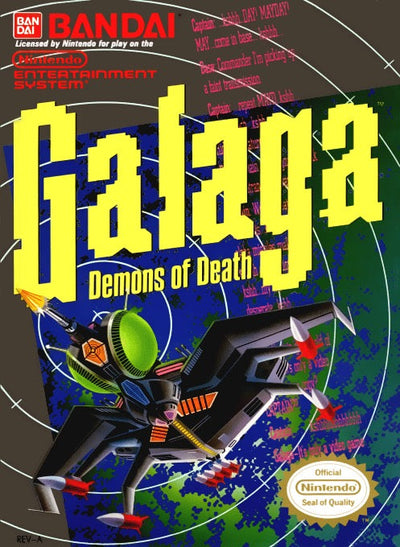 Galaga Demons of Death for NES