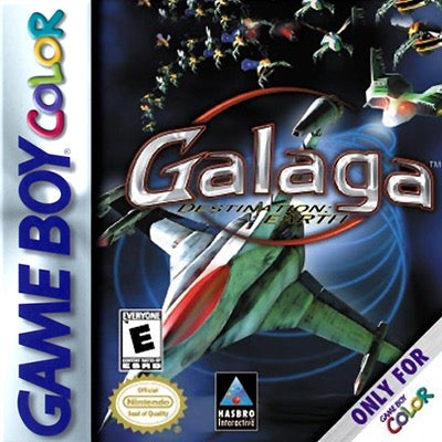 Galaga Destination Earth Cover Art